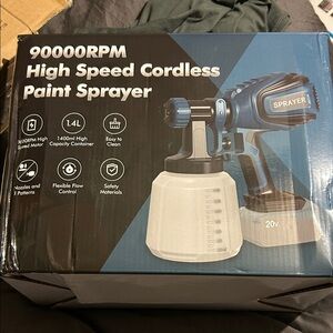 High Speed Cordless Paint Sprayer